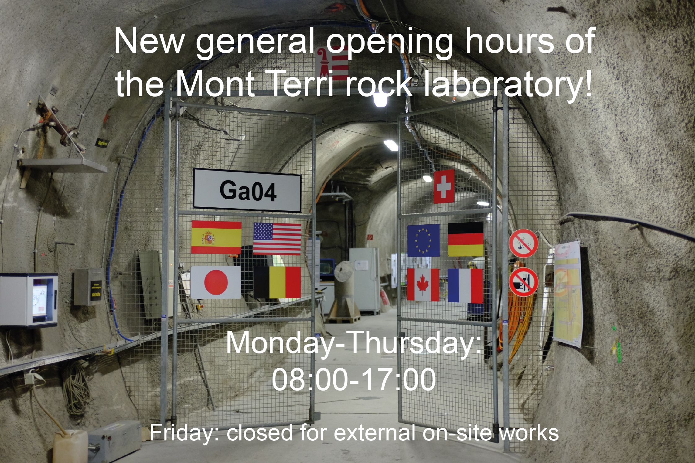 New opening hours